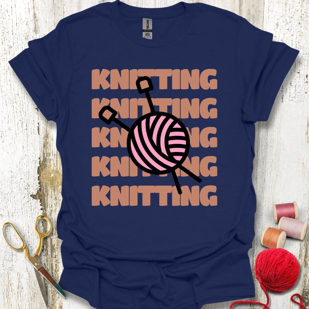 Knitting Repeat T-Shirt