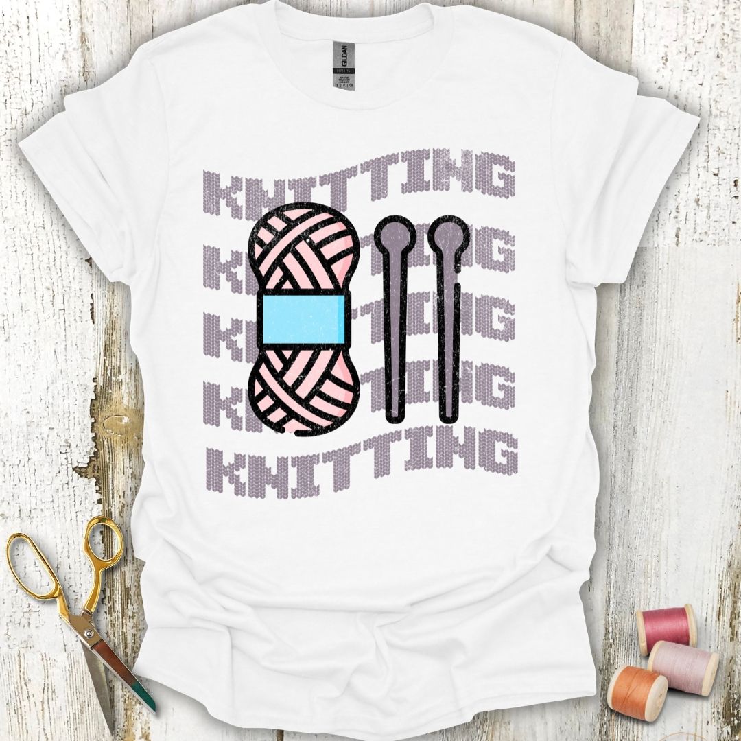 Knitting T-Shirt