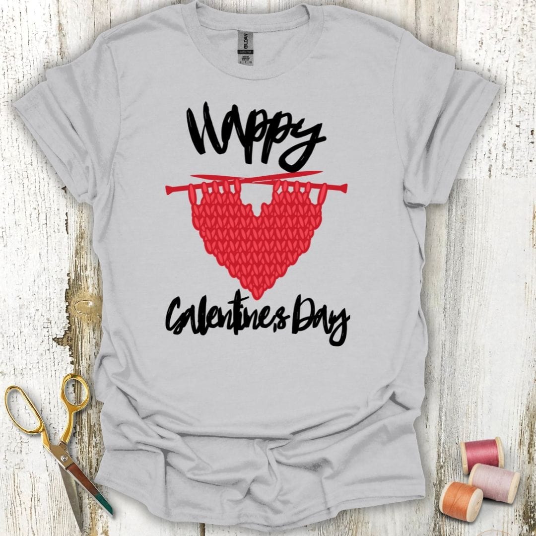 Knitting Galentine's Day T-Shirt