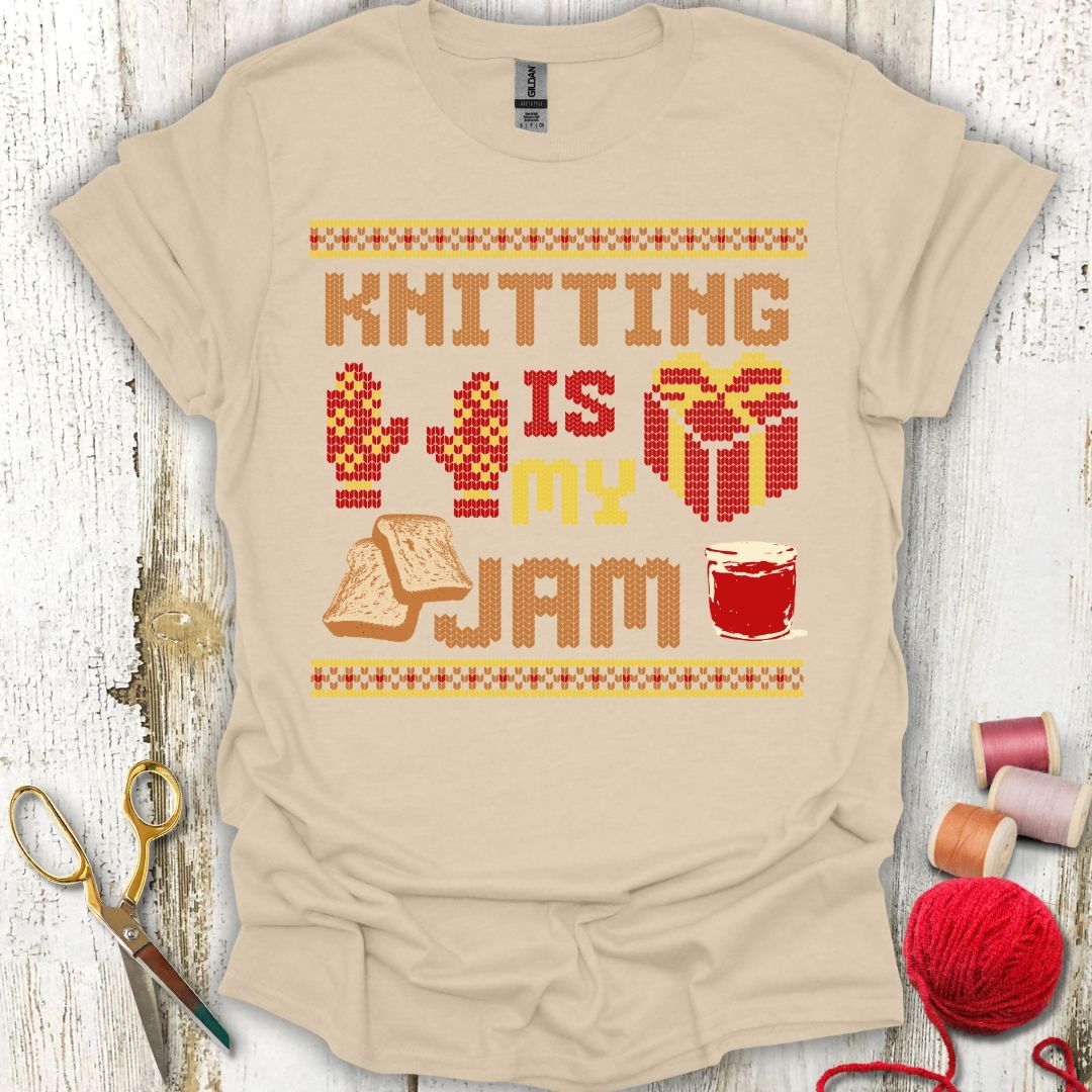 Knitting Is My Jam T-Shirt