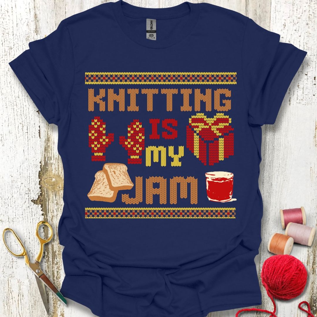Knitting Is My Jam T-Shirt