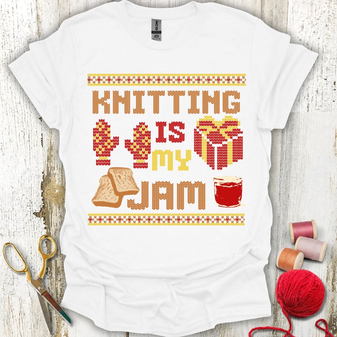 Knitting Is My Jam T-Shirt