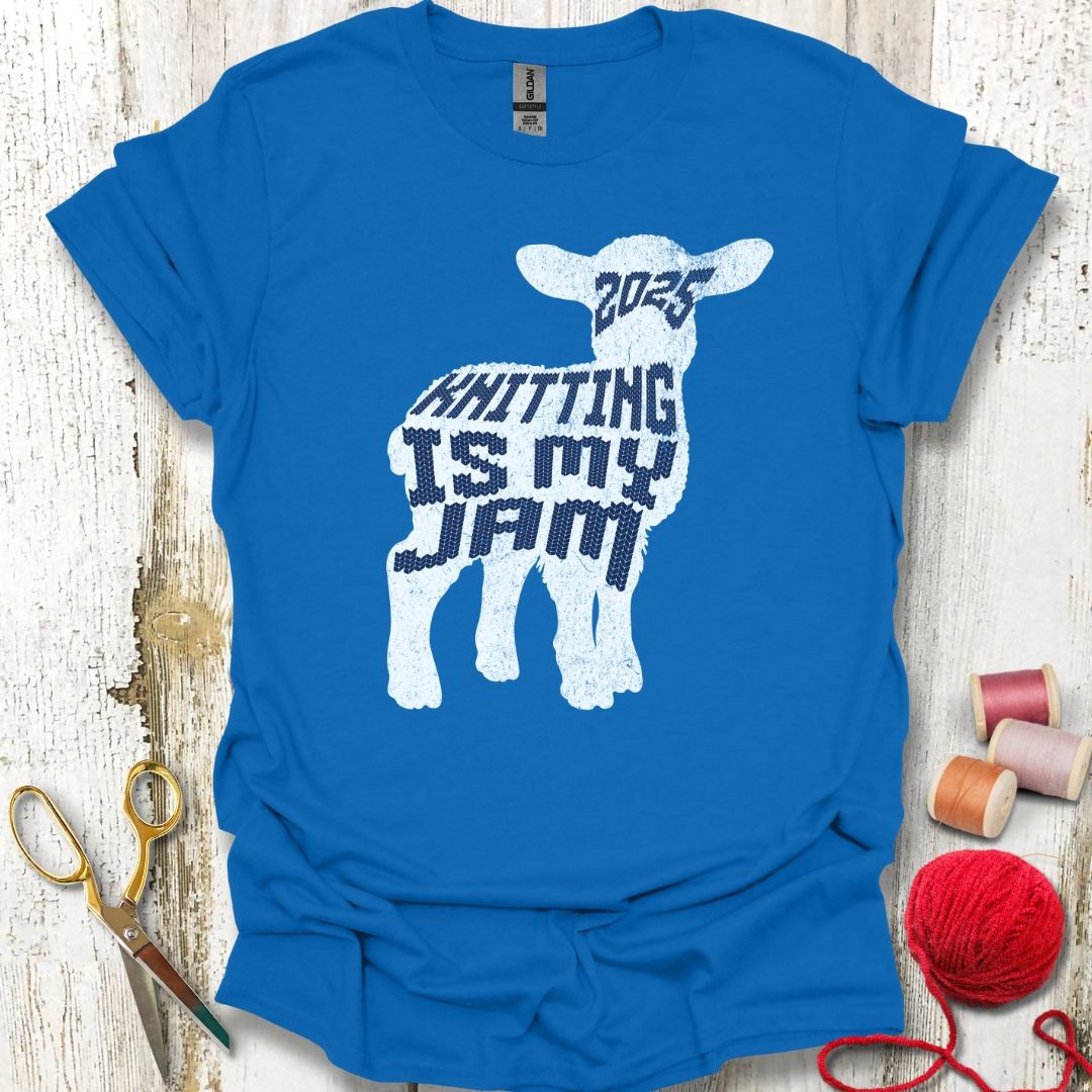 Knitting Lamb T-Shirt