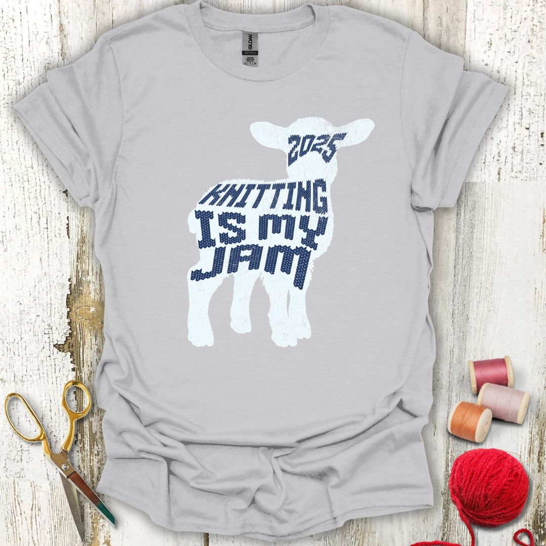 Knitting Lamb T-Shirt