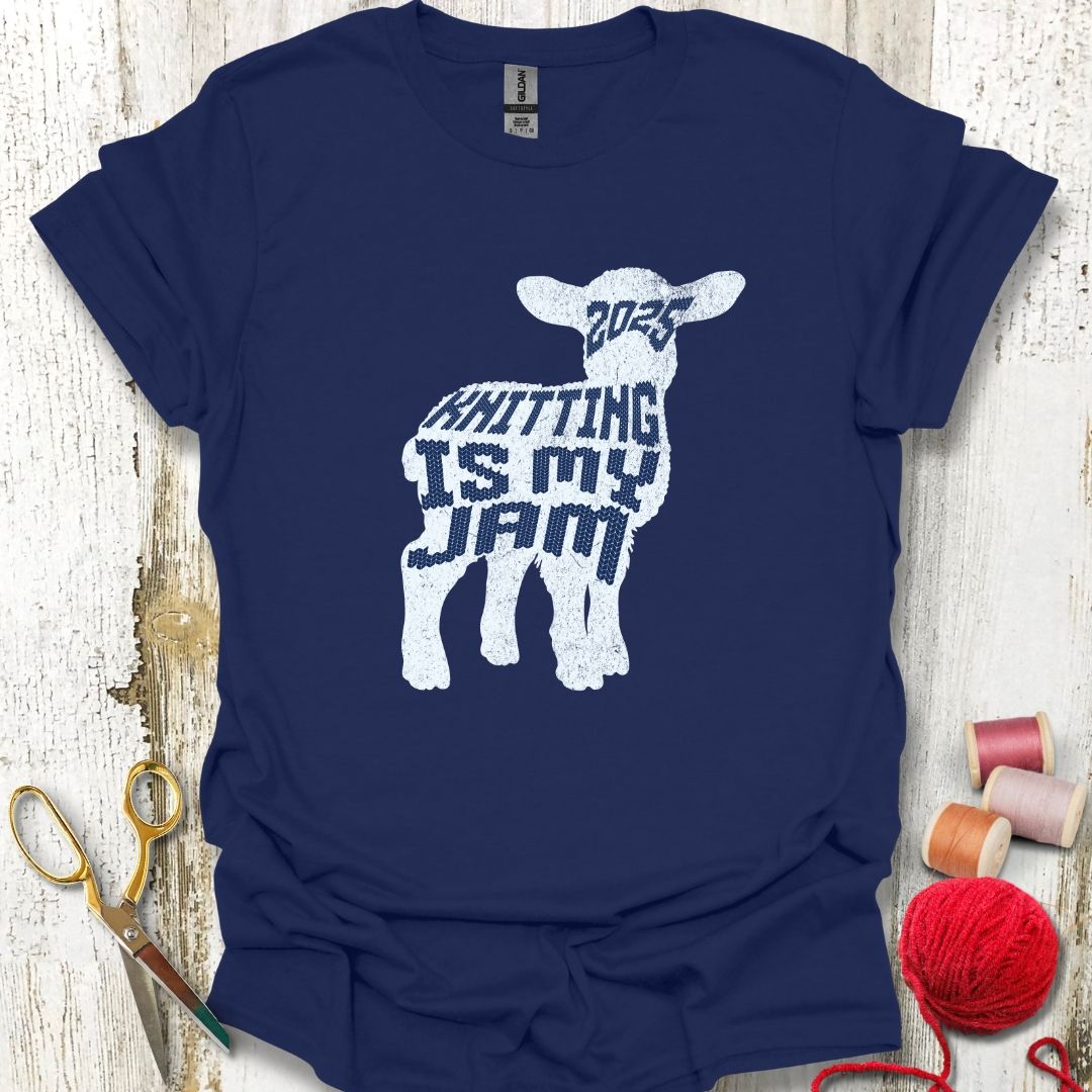 Knitting Lamb T-Shirt