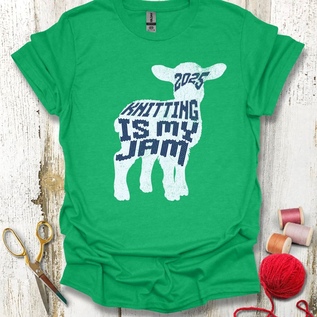 Knitting Lamb T-Shirt