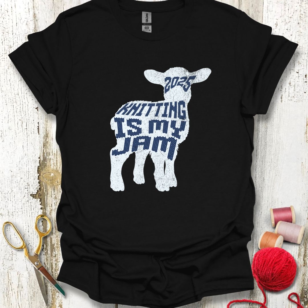 Knitting Lamb T-Shirt