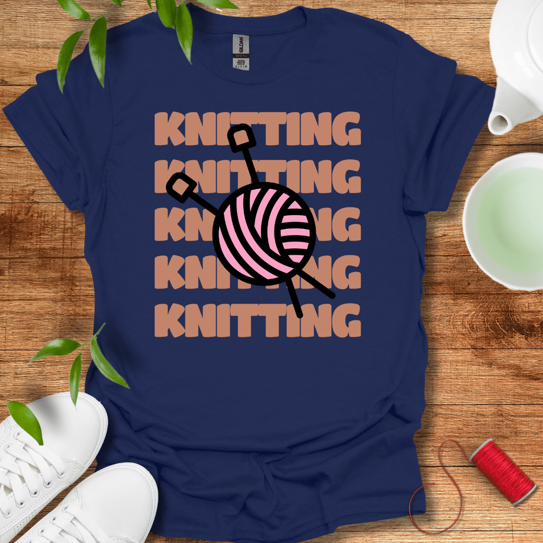 Knitting Repeat Tee