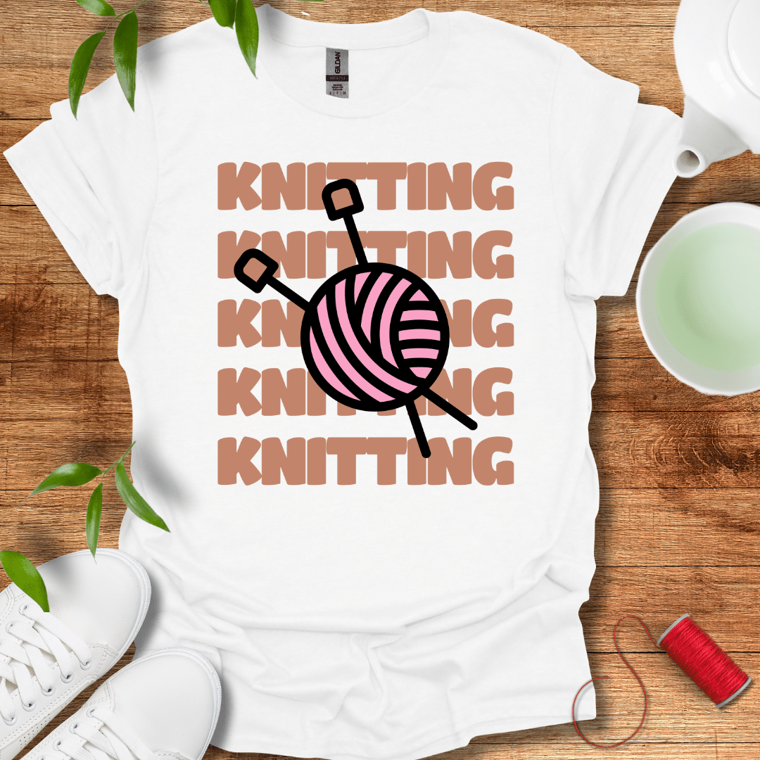 Knitting Repeat Tee