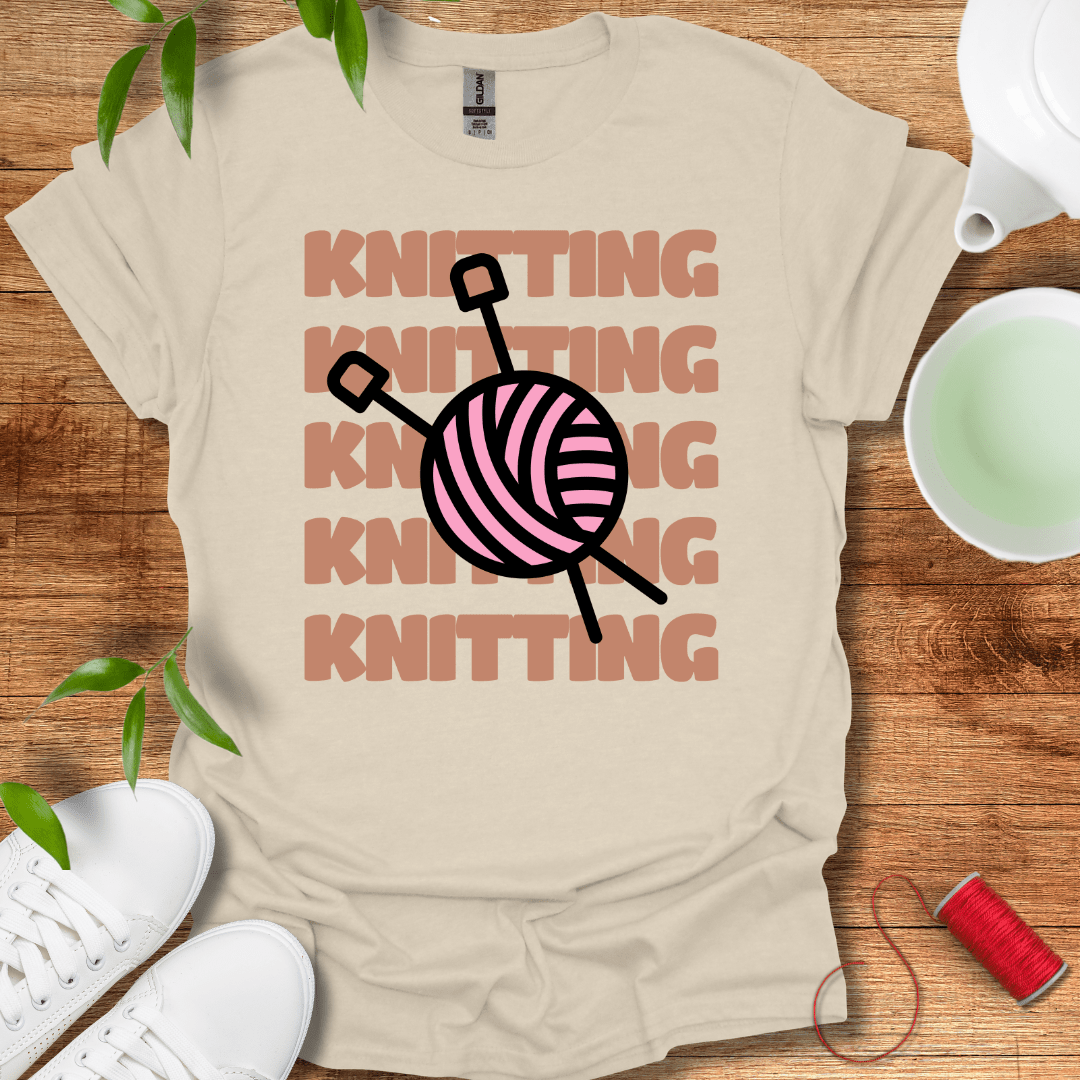 Knitting Repeat Tee