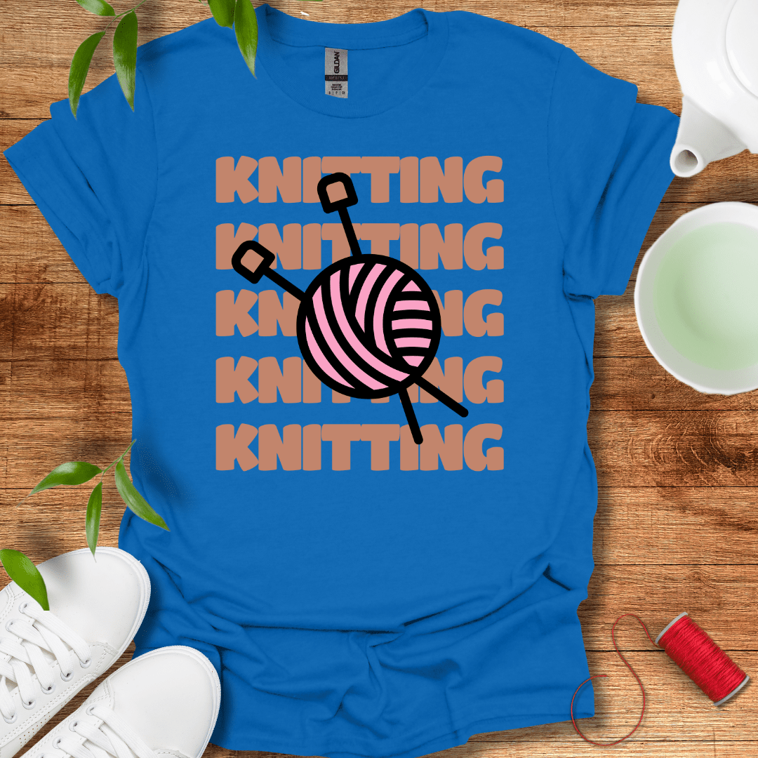 Knitting Repeat Tee