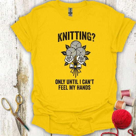 Funny Knitting Obsessed T-Shirt