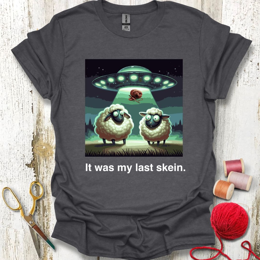Funny Last Skein UFO T-Shirt