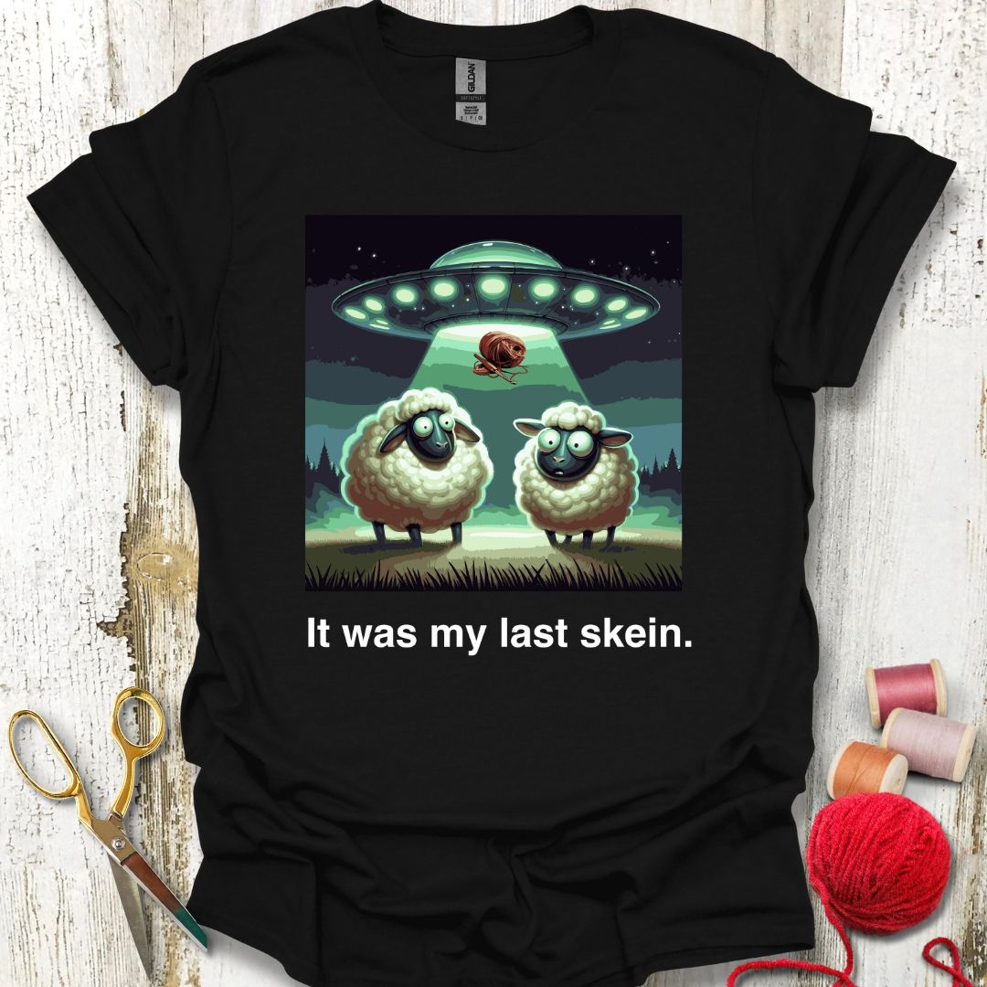 Funny Last Skein UFO T-Shirt