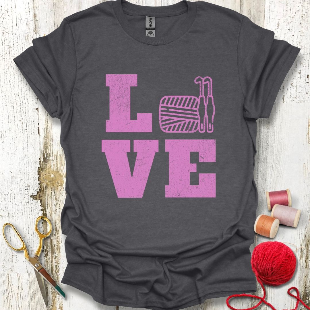 Love Crochet T-Shirt
