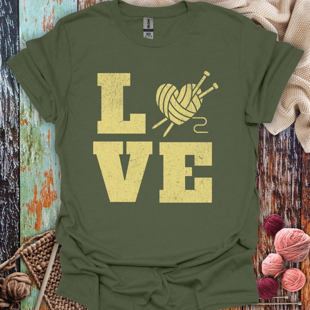 Love Knitting T-Shirt