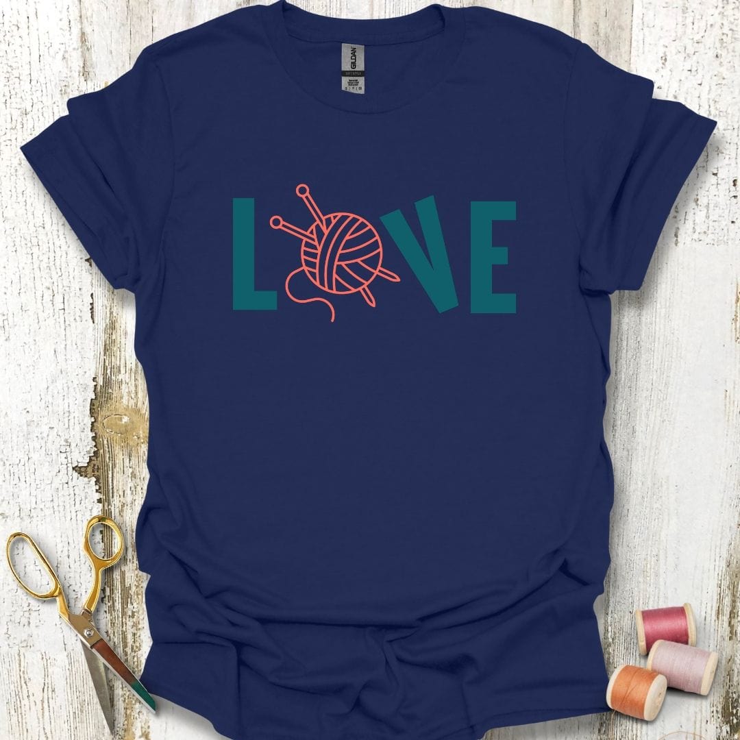 Love Knitting T-Shirt