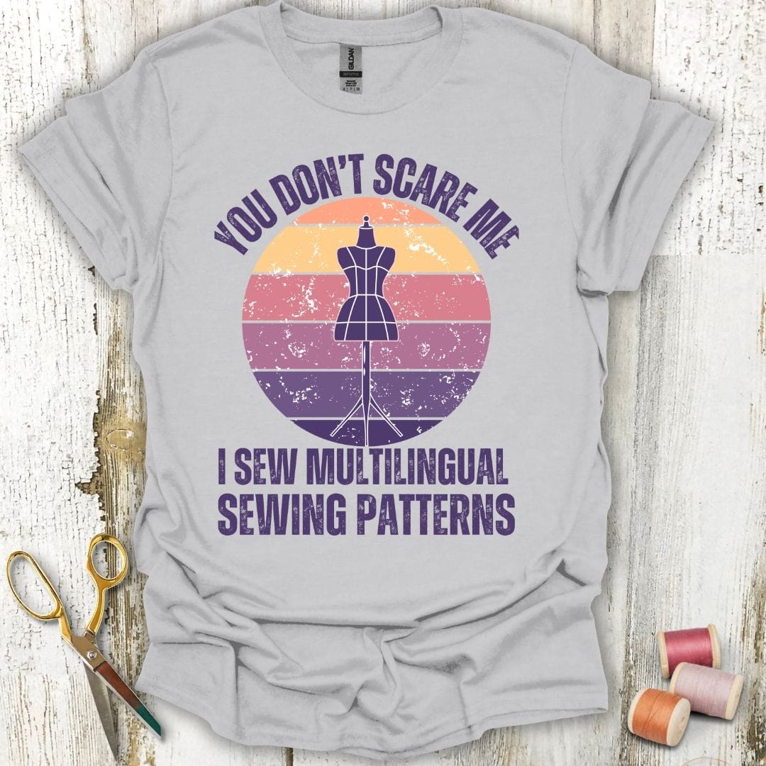 Multilingual Sewing Patterns T-Shirt