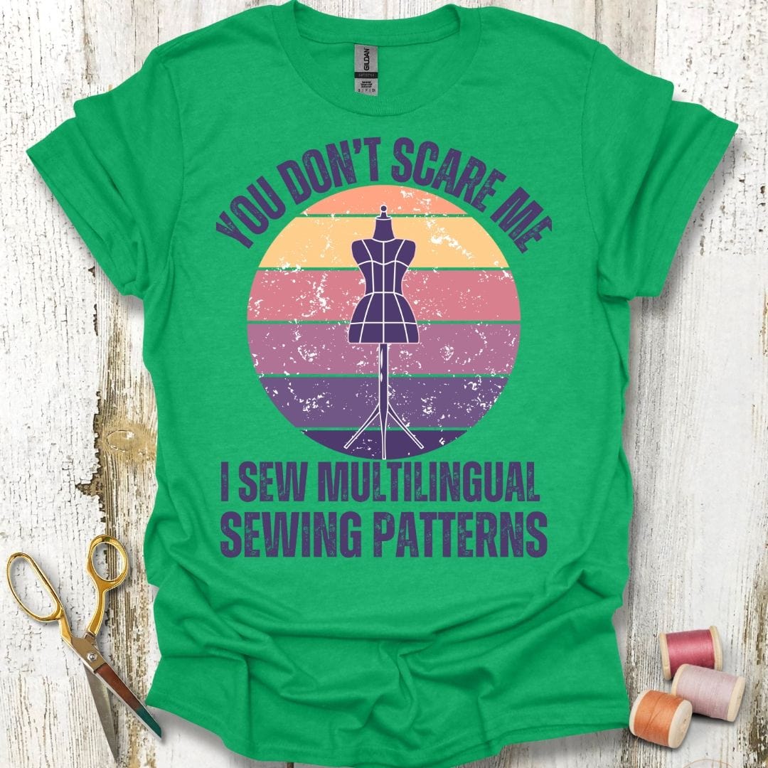 Multilingual Sewing Patterns T-Shirt