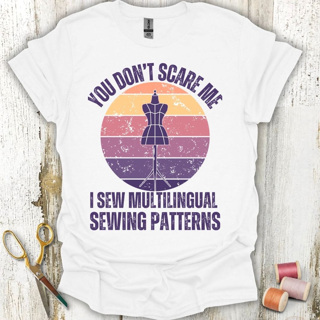 Multilingual Sewing Patterns T-Shirt