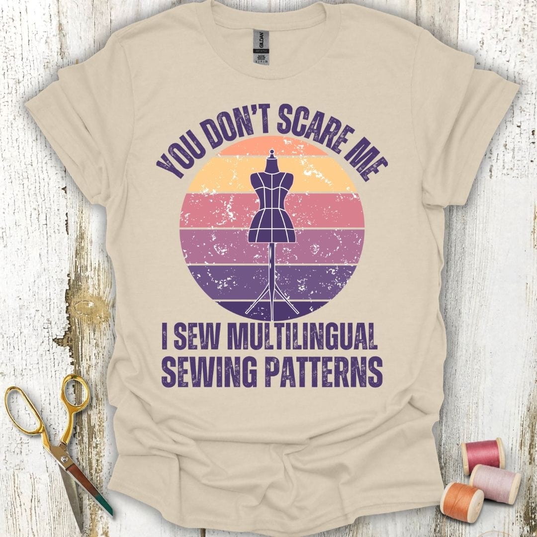 Multilingual Sewing Patterns T-Shirt