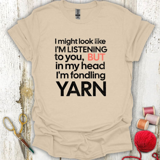 Funny Fondling Yarn T-Shirt