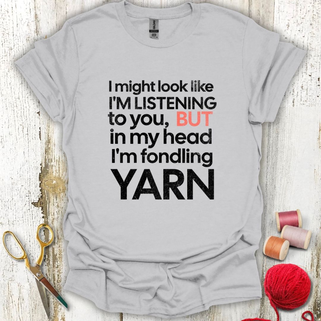 Funny Fondling Yarn T-Shirt