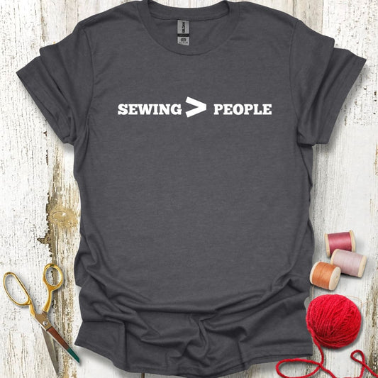 Funny Prefer Sewing T-Shirt