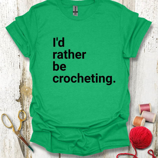 Crocheting Fan T-Shirt