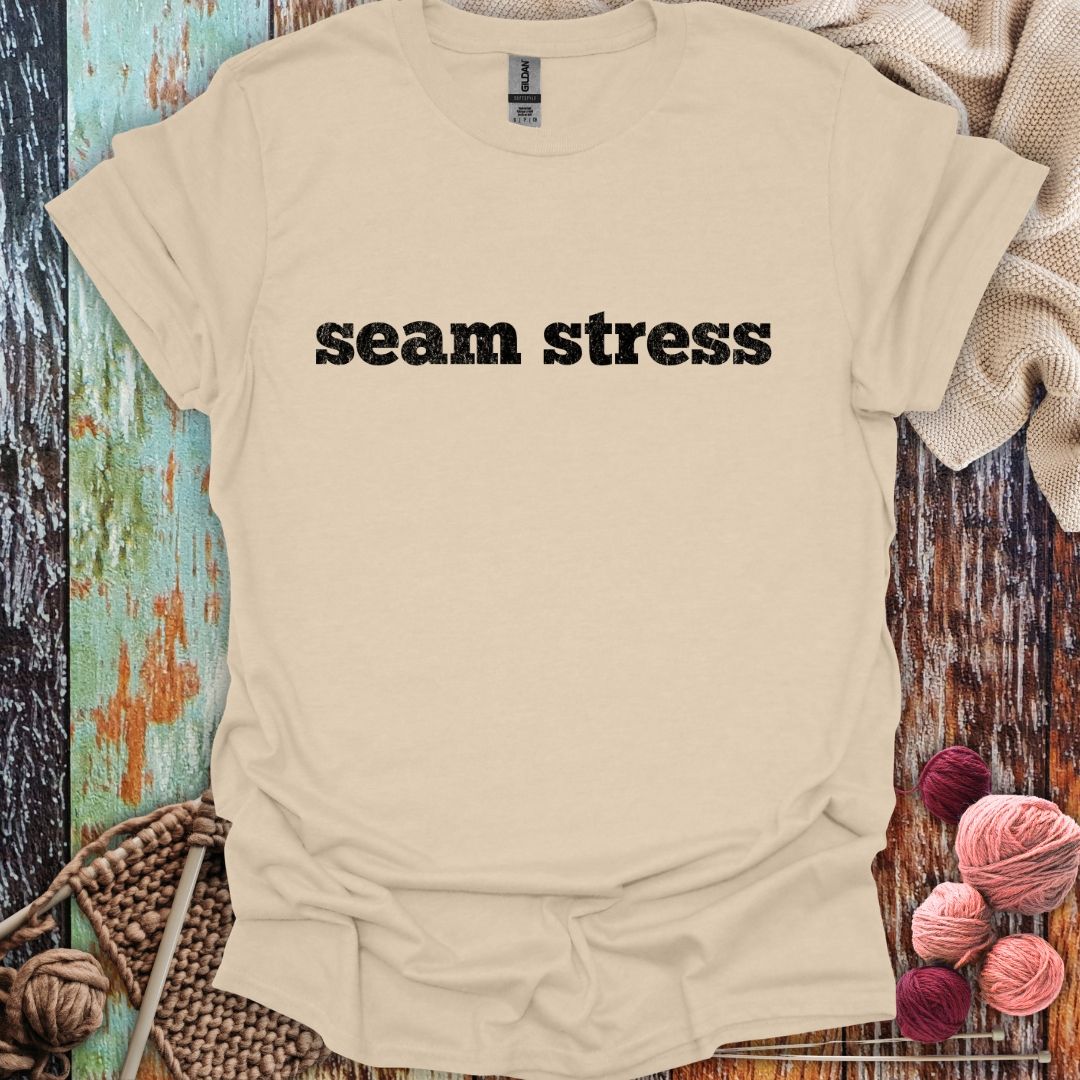 Funny Seam Stress T-Shirt