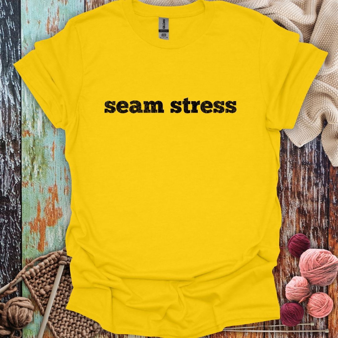 Funny Seam Stress T-Shirt