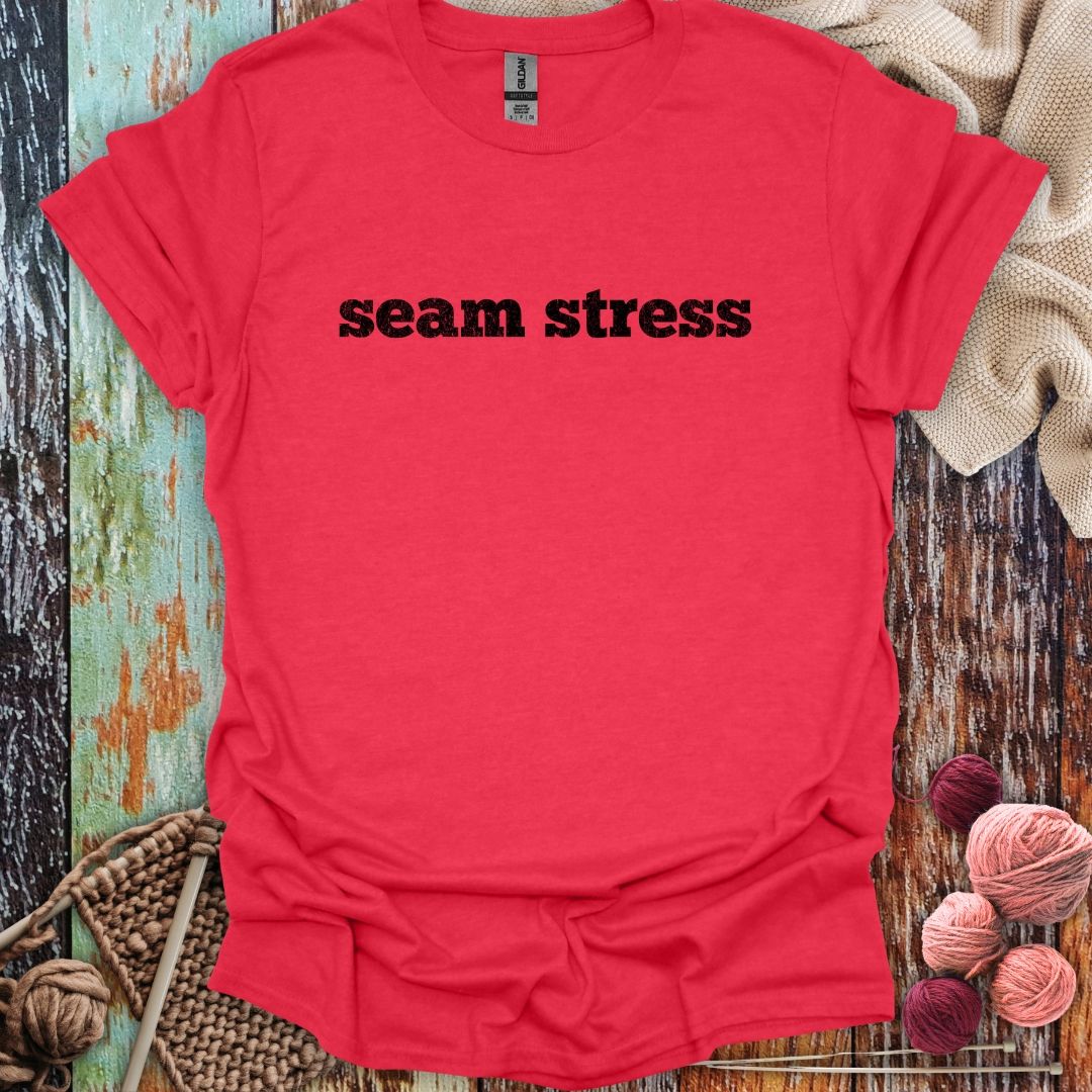 Funny Seam Stress T-Shirt