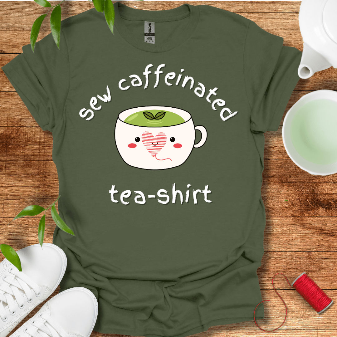 Sew Tea Drinker T-Shirt