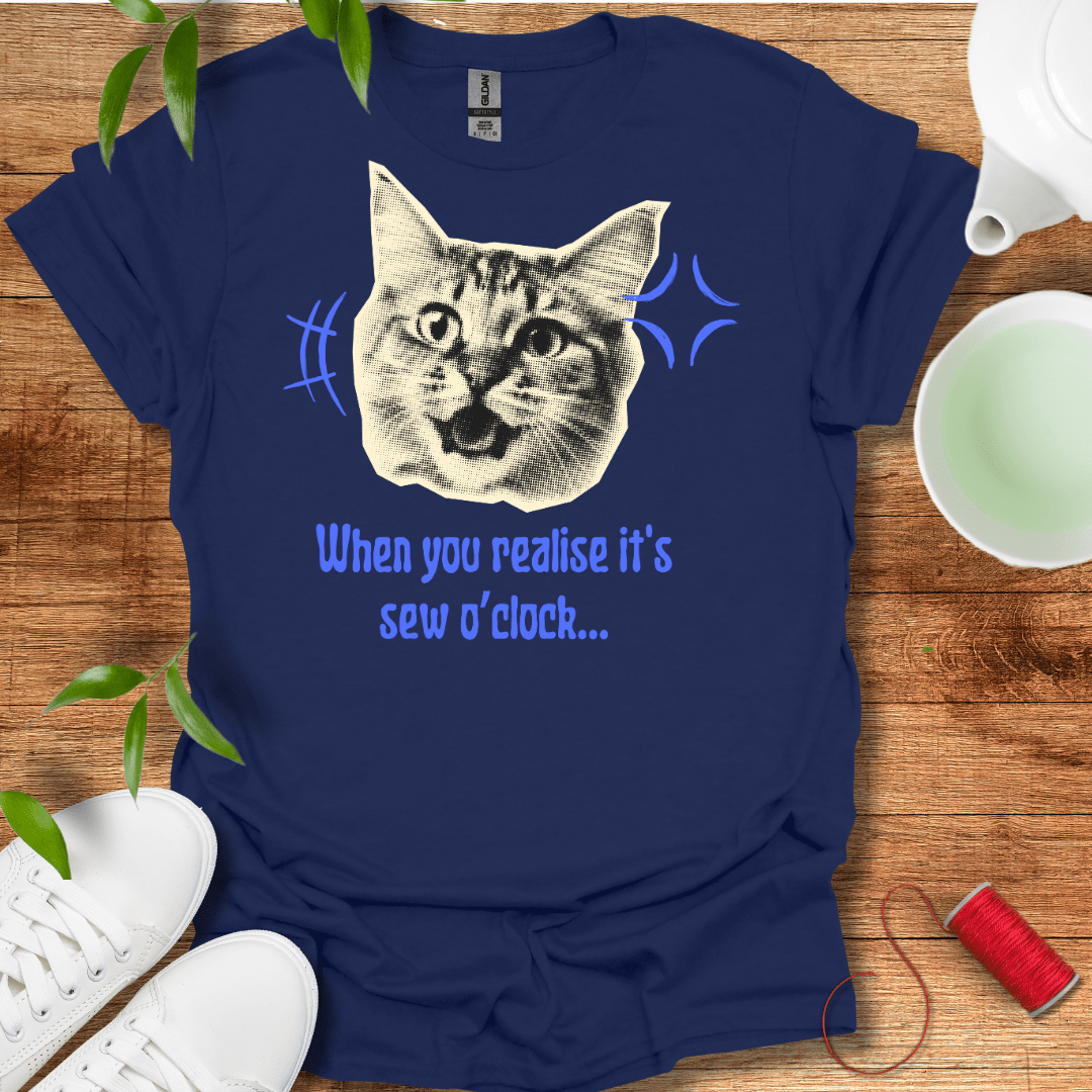 Sew Time Cat T-Shirt