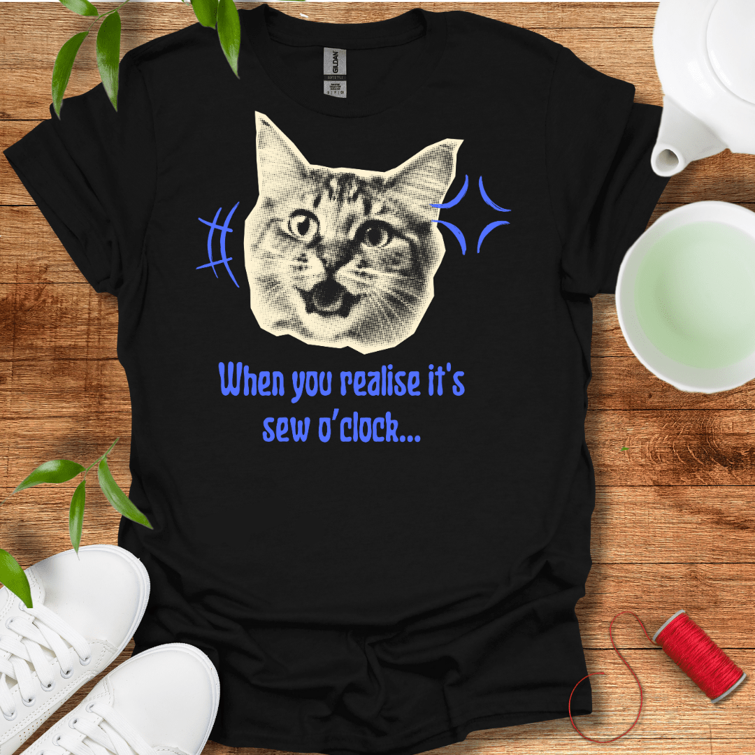 Sew Time Cat T-Shirt
