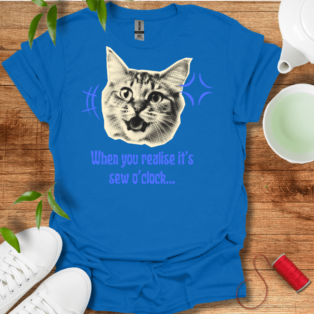 Sew Time Cat T-Shirt