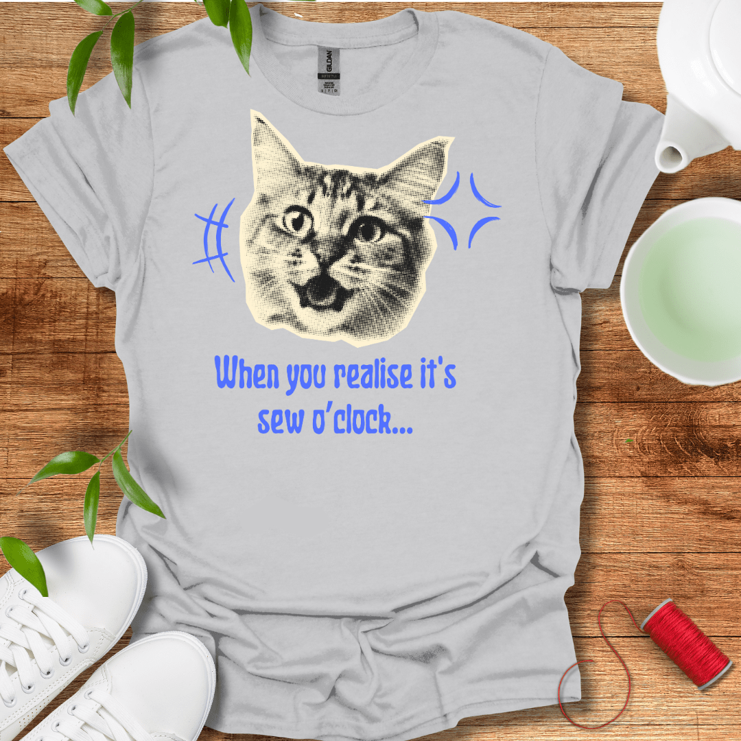 Sew Time Cat T-Shirt