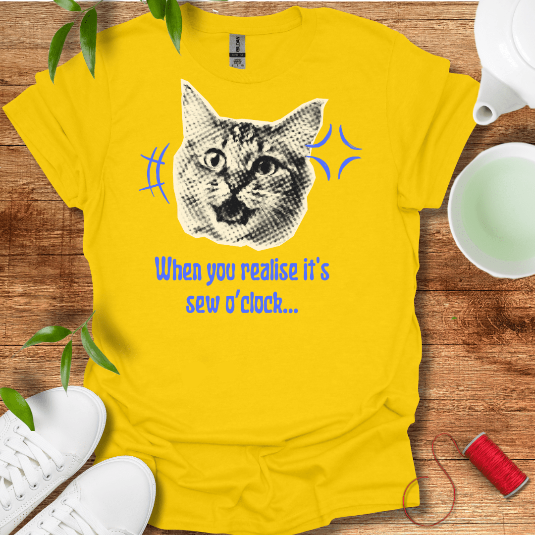 Sew Time Cat T-Shirt