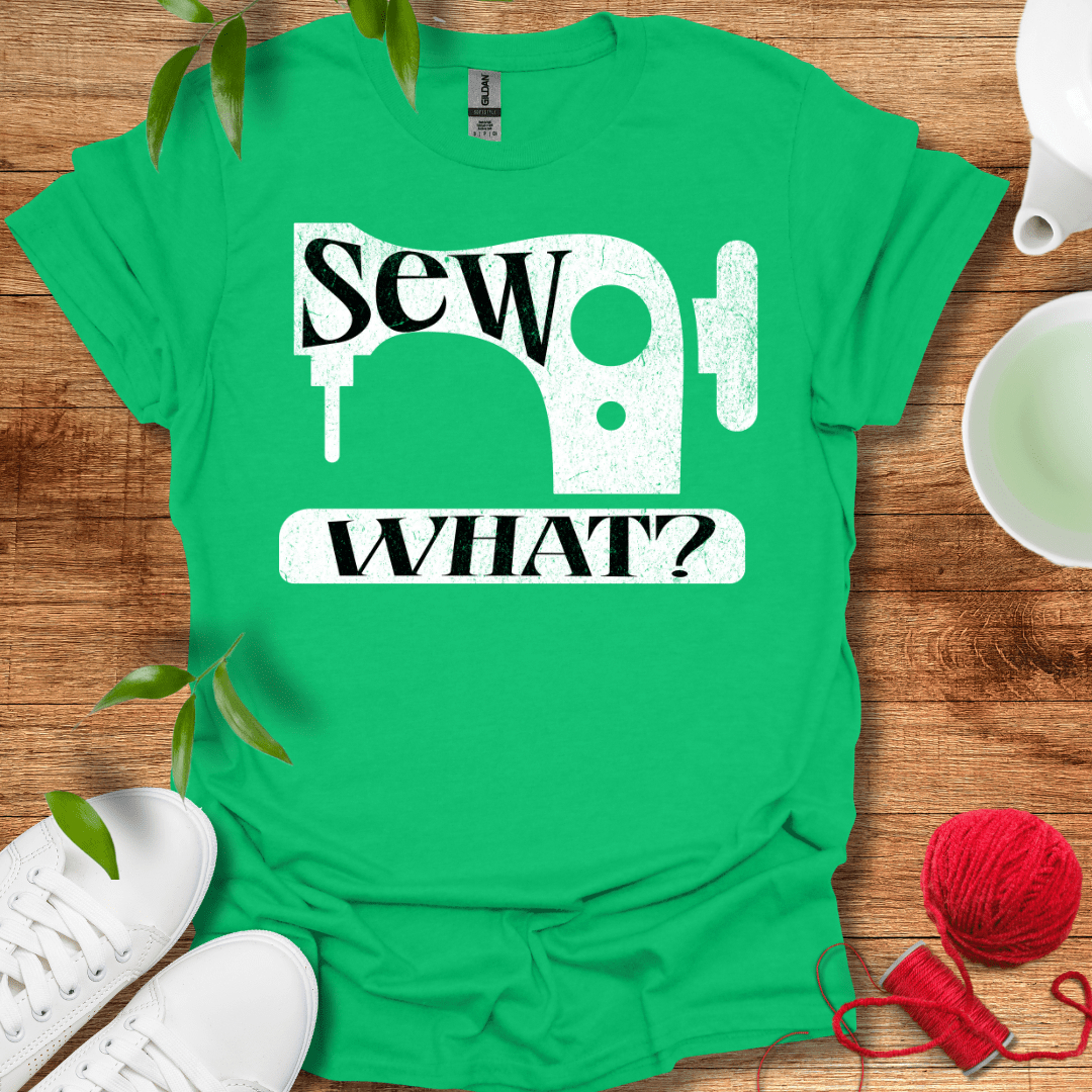 Sew What? White Tee