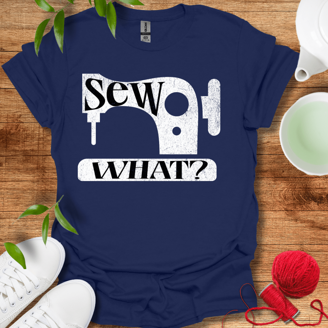 Sew What? White Tee