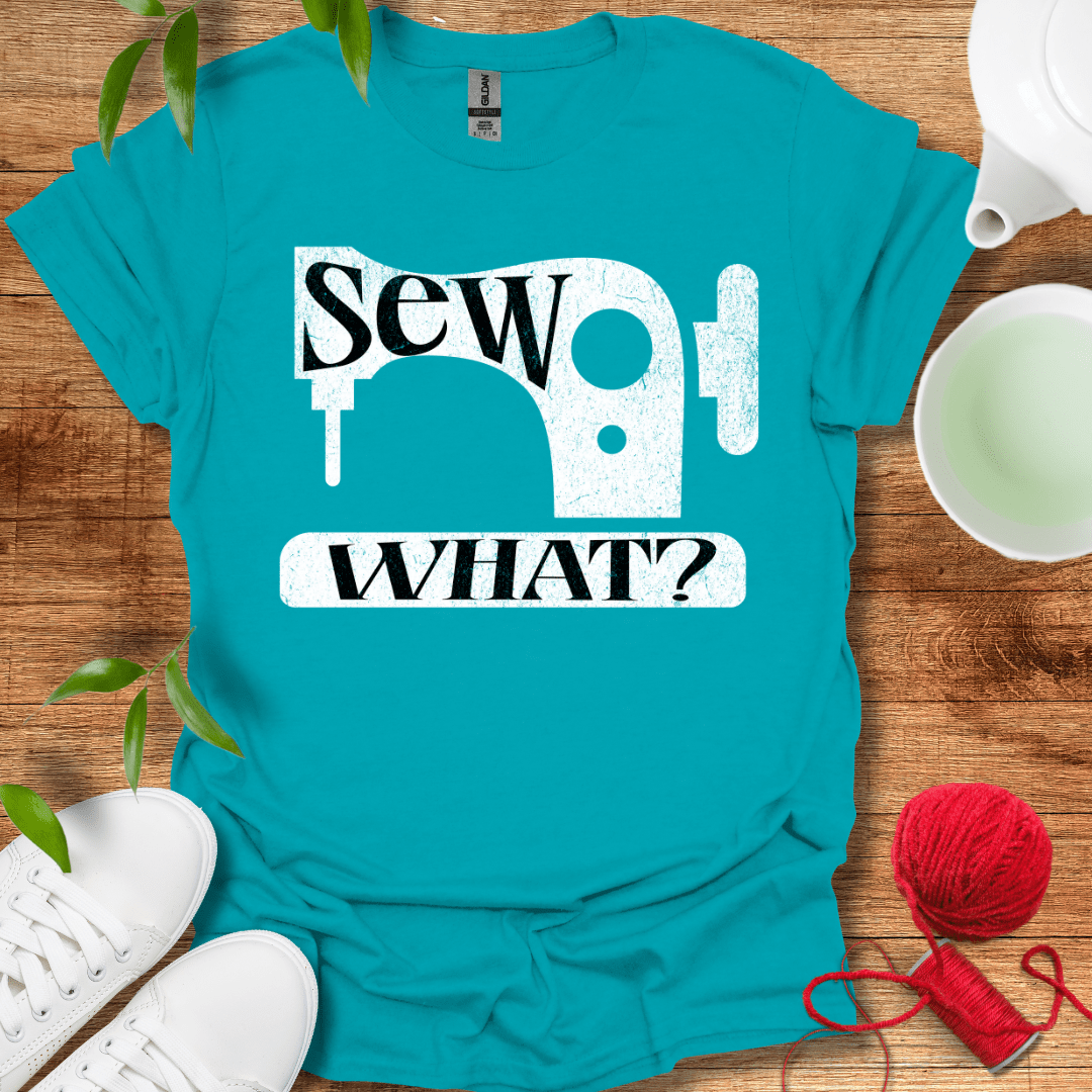 Sew What? White Tee