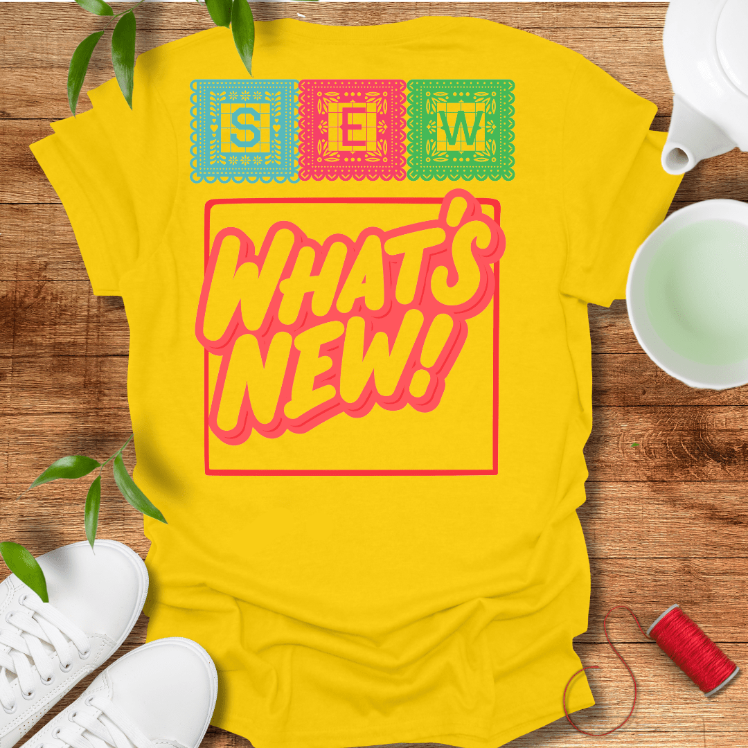 Sew, What's New? - Back Design T-Shirt