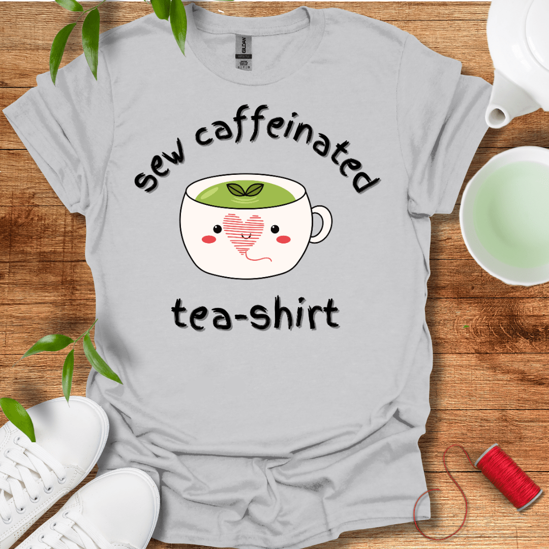 Sew Caffeinated Tee