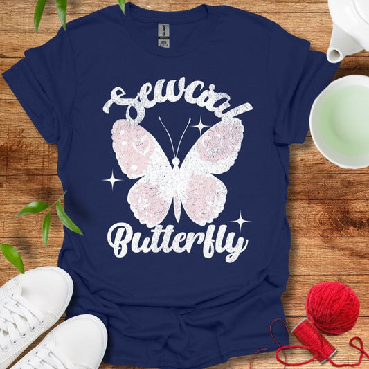 Sewcial Butterfly Tee