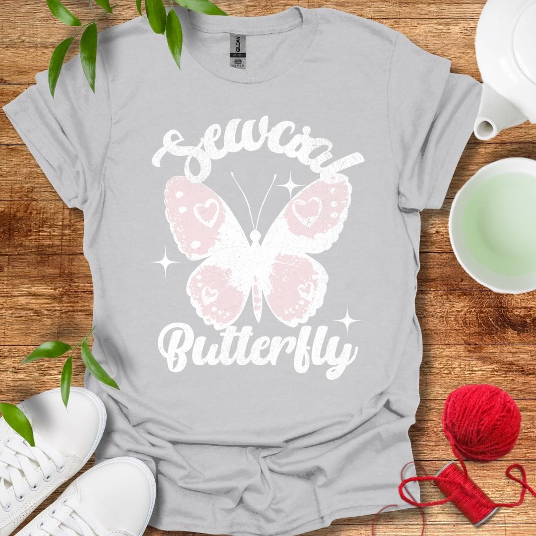 Sewcial Butterfly Tee