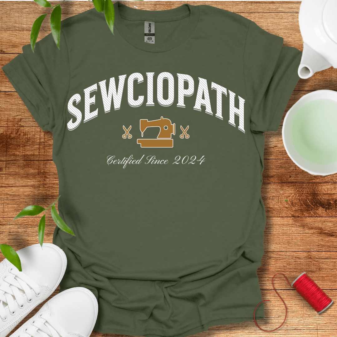 Certified Sewciopath Tee