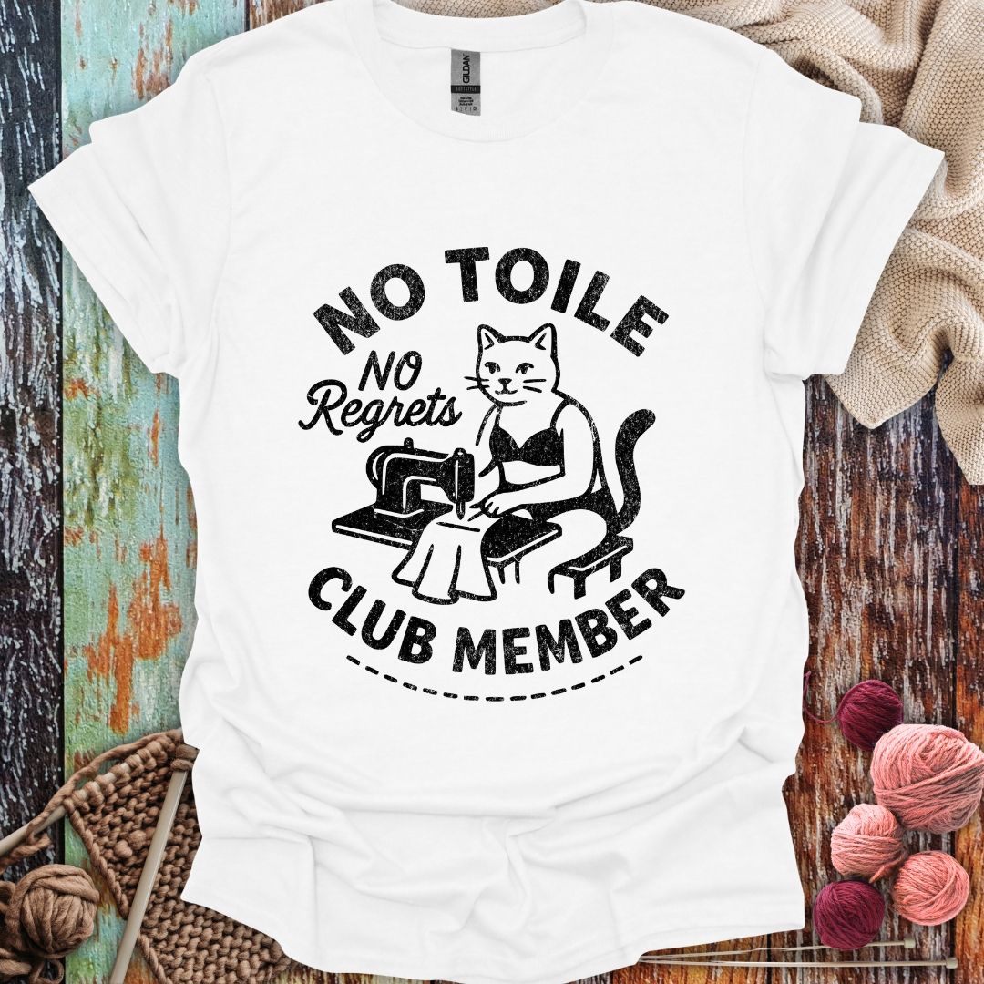 Funny Toile Sewing T-Shirt