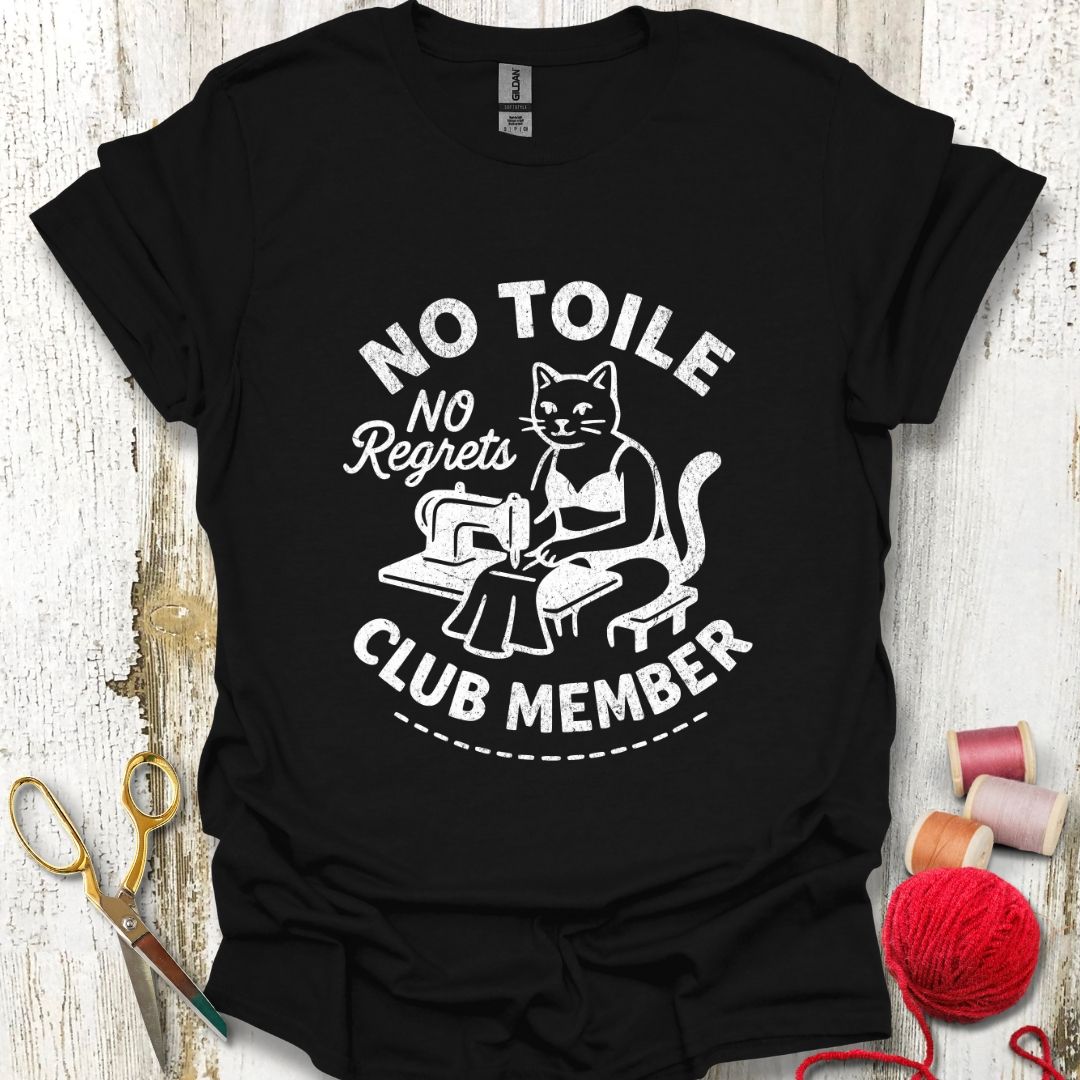 Funny Toile Sewing T-Shirt
