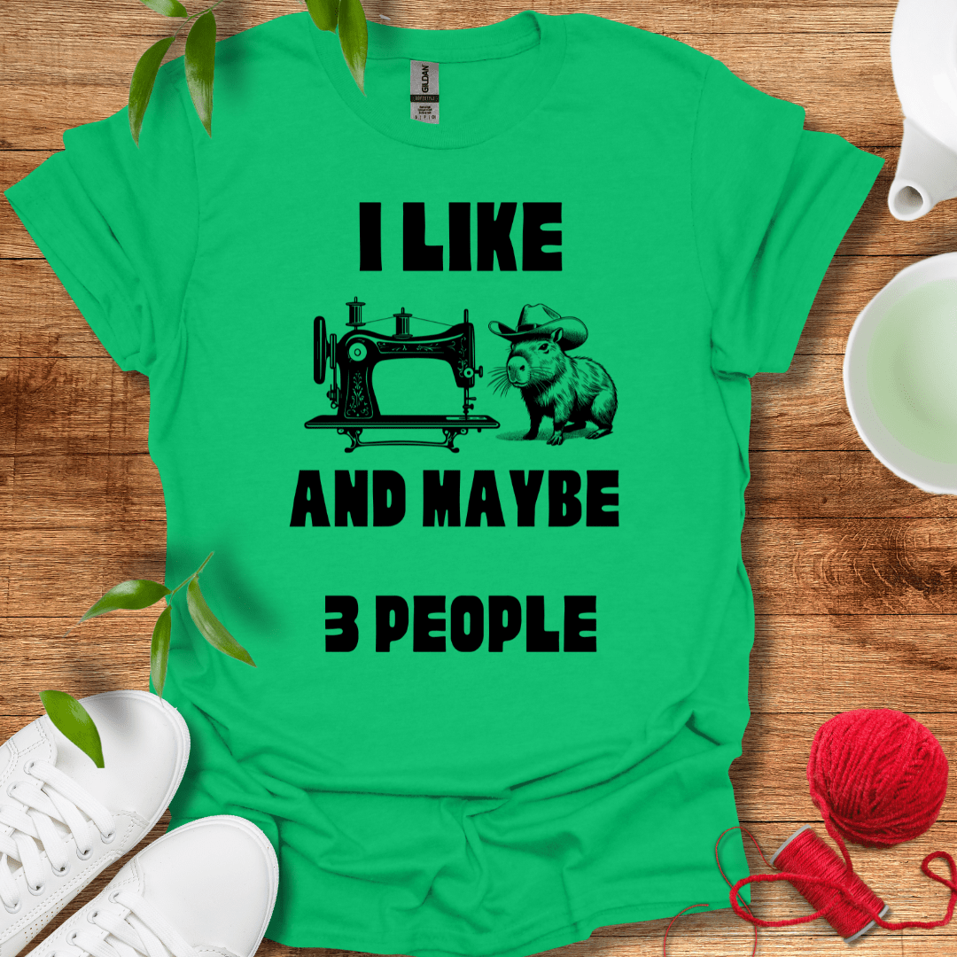 Sewing And Capybaras T-Shirt