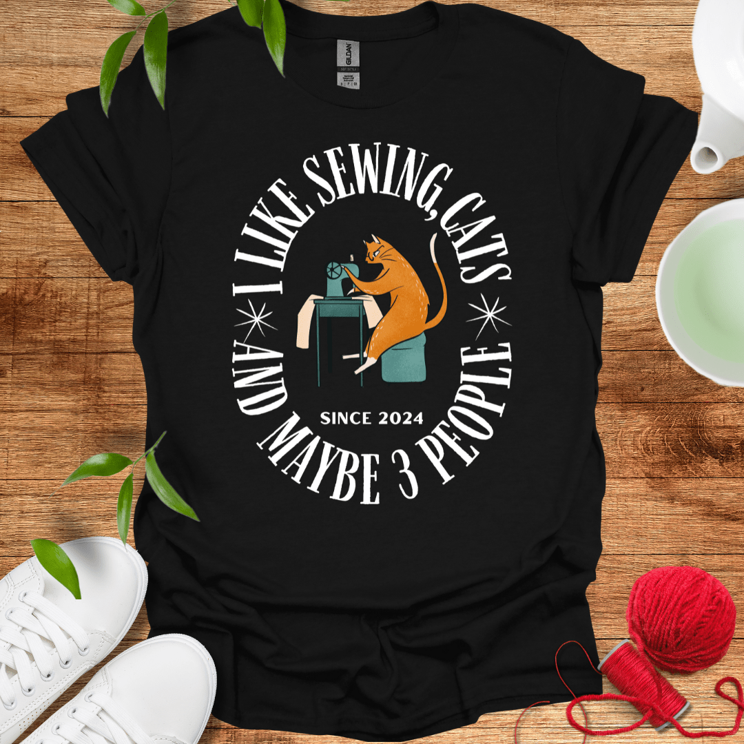 Cats And Sewing T-Shirt